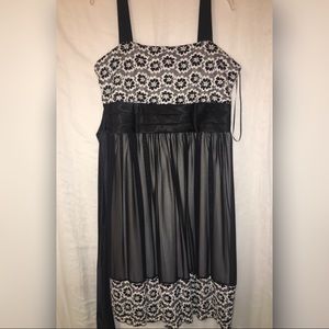 Black and White Formal Dress